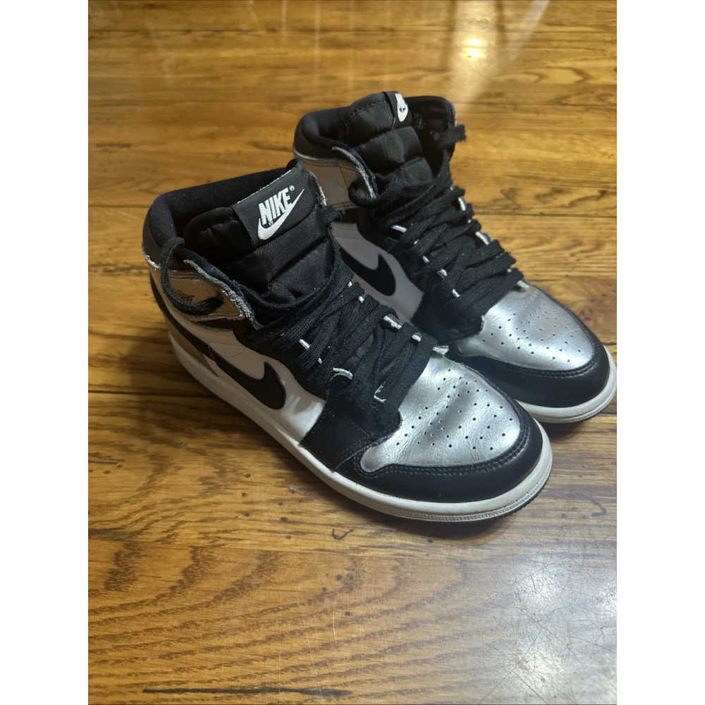 Size 3 - Jordan 1 High OG Metallic Silver
